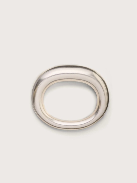 cult gaia Jewelry - Cult Gaia Polished Silver-Tone Sculptural Bracelet
